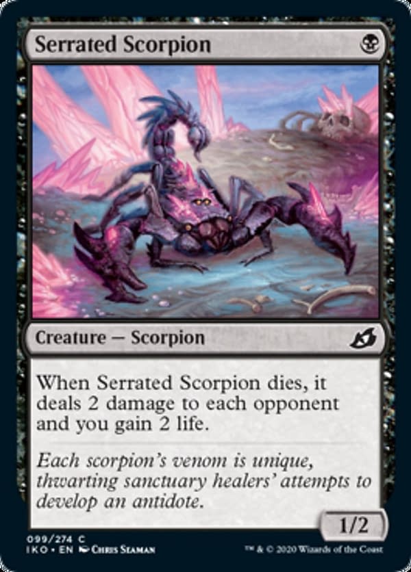 09 - Serrated Scorpion mtg card