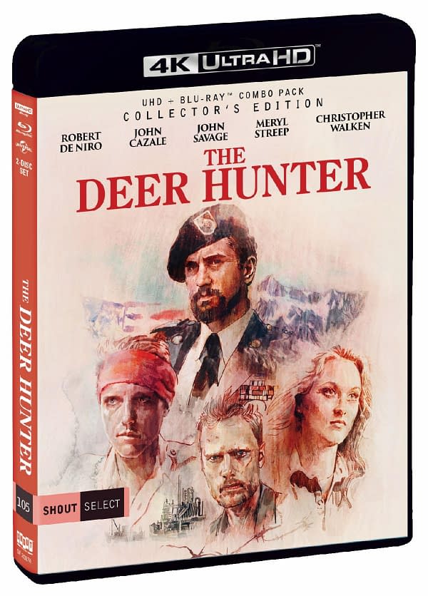 The Deer Hunter is releasing on 4K Blu-ray for the first time.