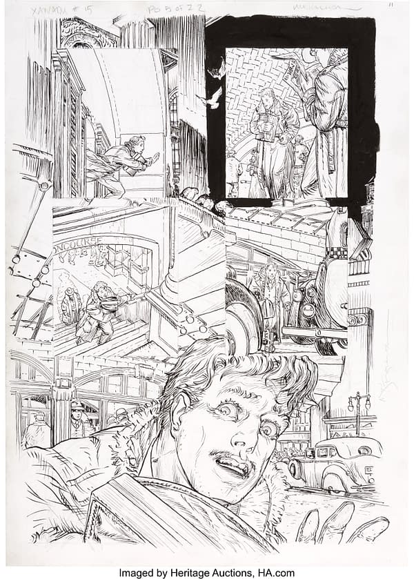Put An Original Grant Morrison Doom Patrol Page On Your Wall For $52?