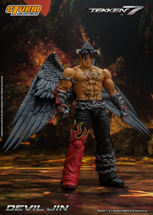 Tekken 7 Devil Jin Reigns Death with New Storm Collectibles Figure