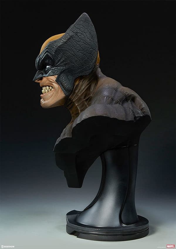 Wolverine Life-Size Bust Preorders Available Tomorrow from Sideshow