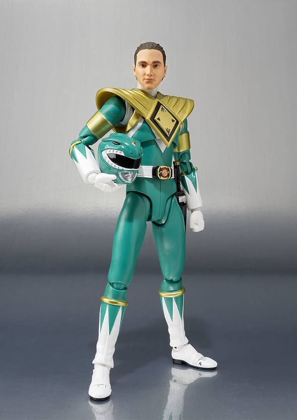 Bandai Tamashii Nations Green Power Ranger SDCC