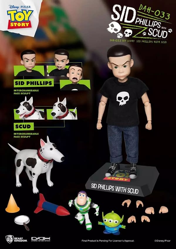 Toy Story's Sid Become a Toy With Beast Kingdoms Dynamic 8ction Heroes