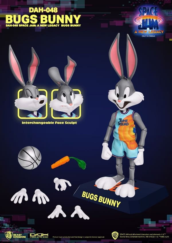 Space Jam: A New Legacy Bugs Bunny Hit the Court with Beast Kingdom
