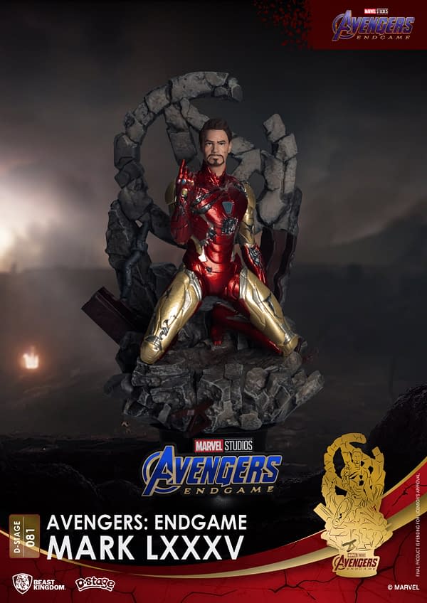 Beast Kingdom Reveals Iron Man and Thor Avengers: Endgame Statues