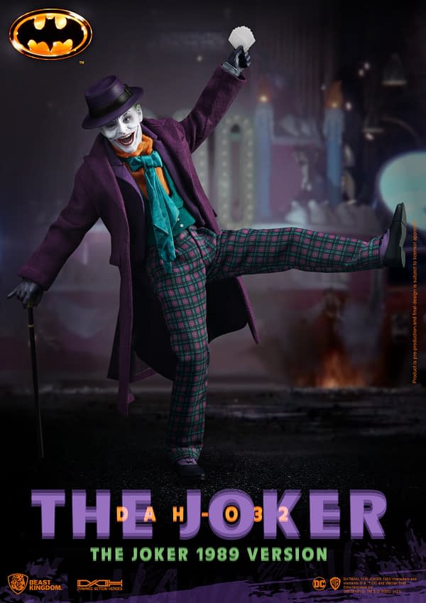 Jack Nicholson's Joker Returns with New Batman 89' Beast Kingdom Figure