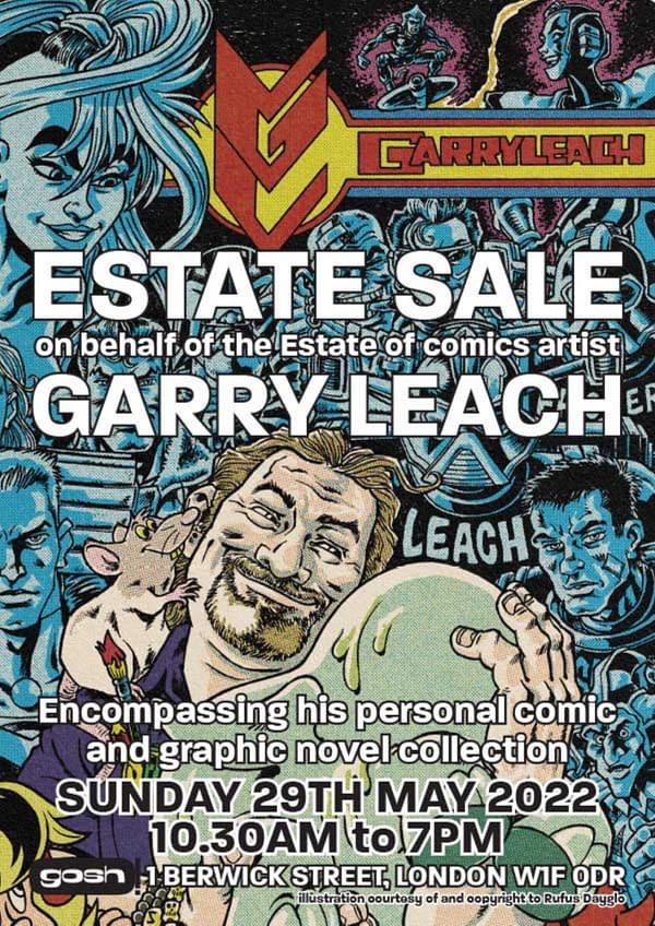 London's Gosh Comics To Host The Late Garry Leach's Estate Sale