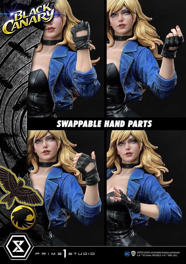 Black Canary Sings Her Song With New Prime 1 Studio Statue