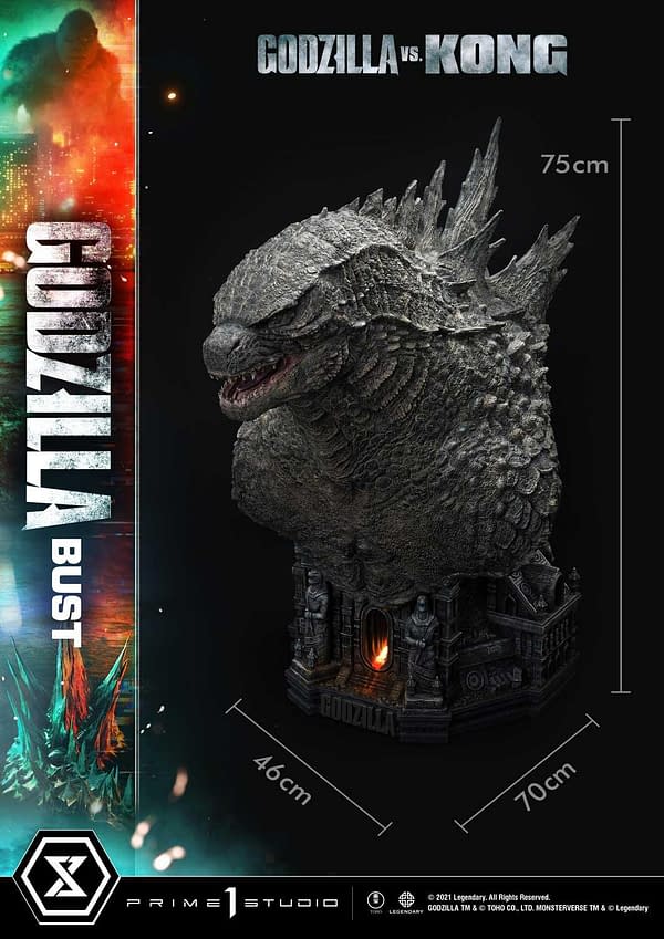 Godzilla Prepares To Battle Kong With New Prime 1 Studio Statue