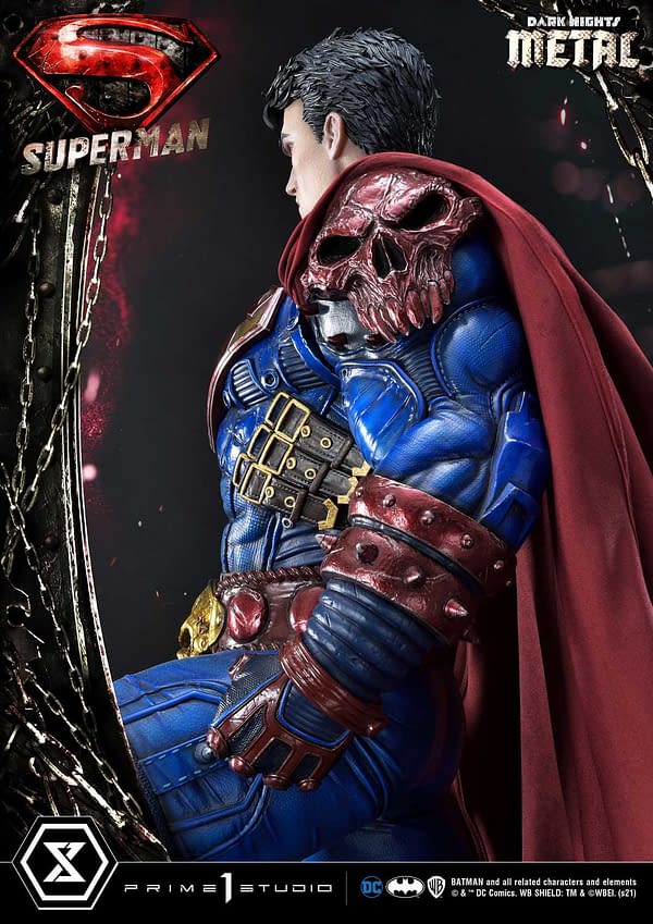 Evil Superman From Dark Nights Metal Arrives From Prime 1 Studio