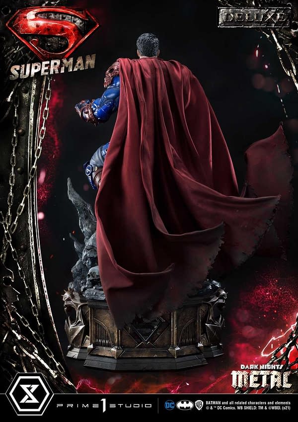 Evil Superman From Dark Nights Metal Arrives From Prime 1 Studio