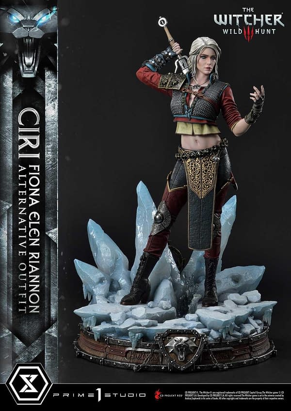 The Witcher 3: Wild Hunt Ciri Receives New Statue from Prime 1 Studio