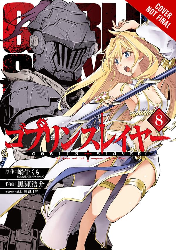 The cover of Goblin Slayer, Vol. 8 (manga) by Yen Press. 
