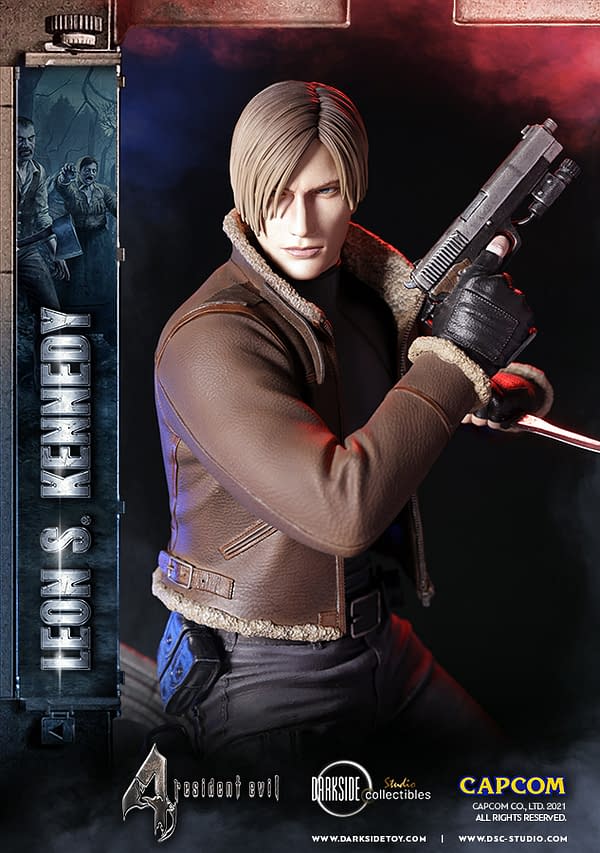 Resident Evil 4 Leon S. Kennedy Arrives from Darkside Collectibles