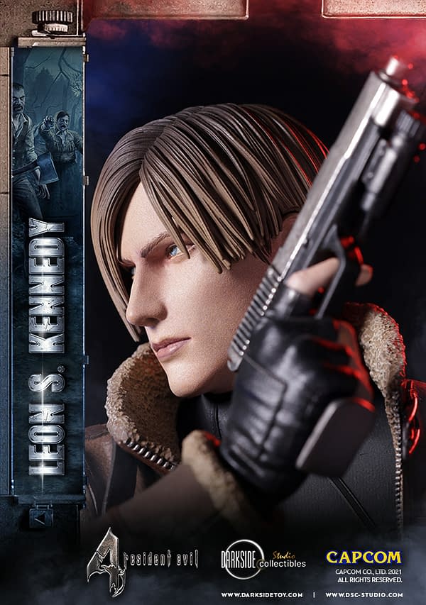 Resident Evil 4 Leon S. Kennedy Arrives from Darkside Collectibles
