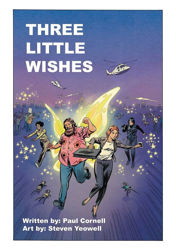 Cover image for THREE LITTLE WISHES GN