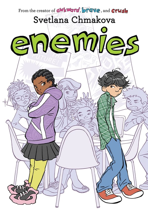 Enemies: Svetlana Chmakova's New Kids Graphic Novel Out in Sept. 2022
