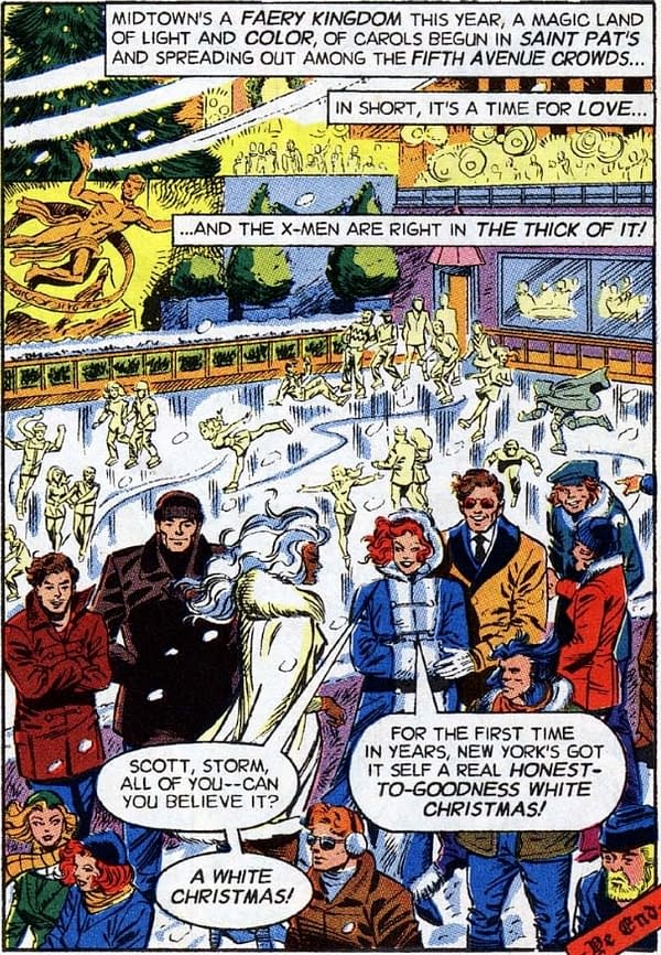 Celebrating the Time the X-Men Met Santa Claus in the 1991 Marvel