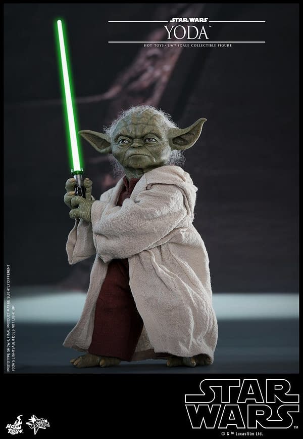 Star Wars Hot Toys Yoda 1