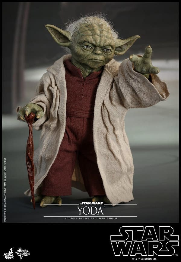 Star Wars Hot Toys Yoda 4