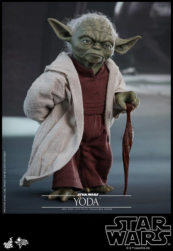 Star Wars Hot Toys Yoda 7