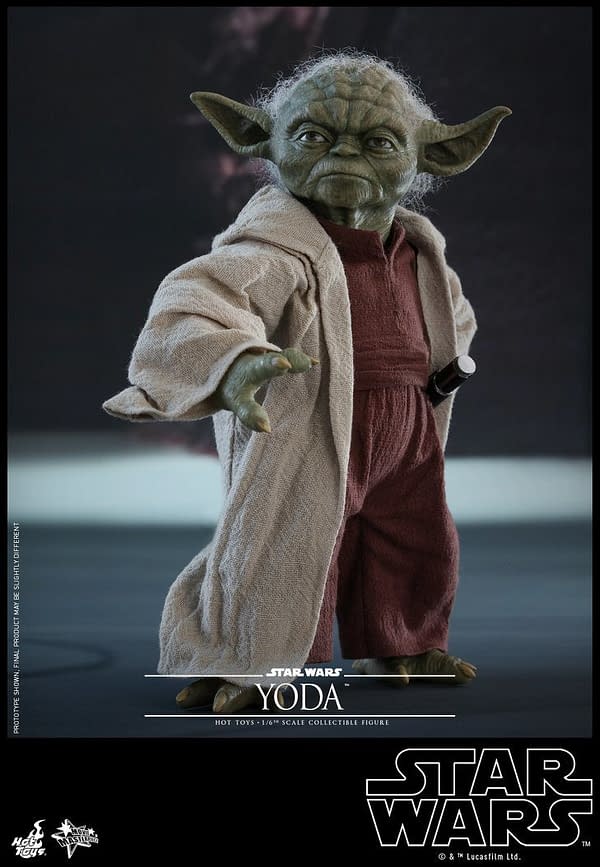 Star Wars Hot Toys Yoda 8