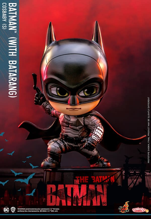 The Batman Cosbaby Collectibles Coming Soon from Hot Toys