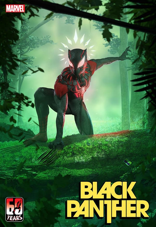 Cover image for BLACK PANTHER 5 BOSSLOGIC SPIDER-MAN VARIANT