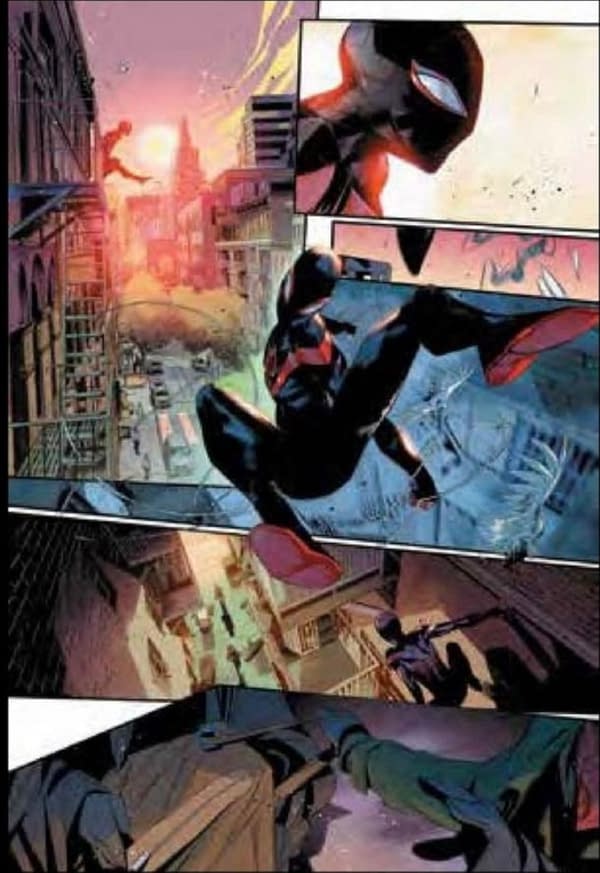 Miles Morales: Spider-Man Vs New York Police in Champions #1 Preview