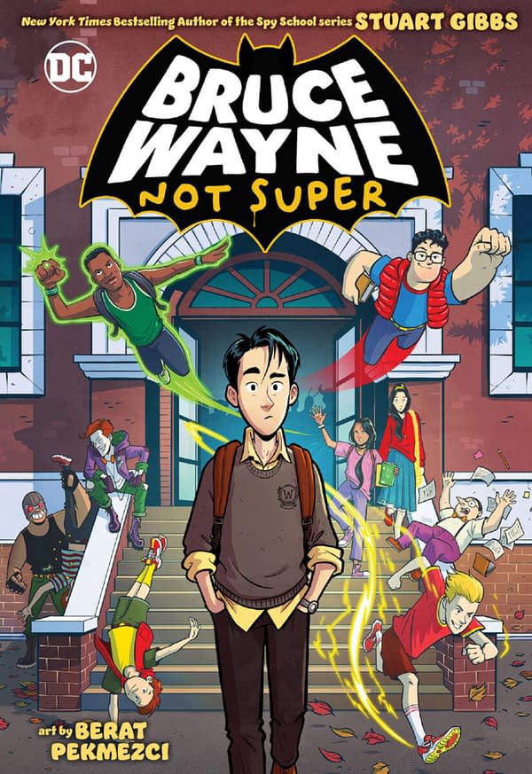 Bruce Wayne: Not Super Graphic Novel by Stuart Gibbs & Berat Pekmezci