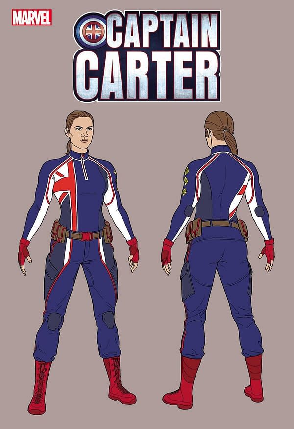 Jamie McKelvie Writes Captain Carter Comic, Marika Cresta Draws It