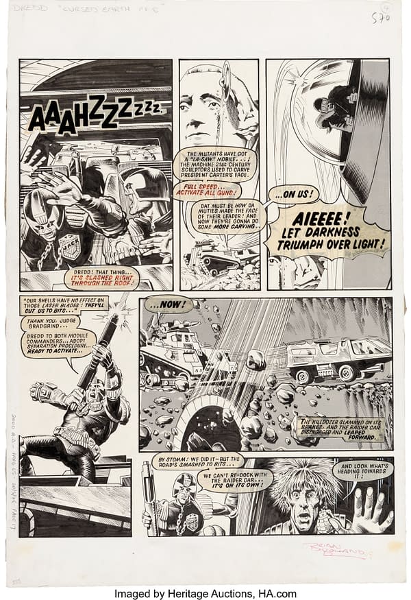 Two Original Pages From Joker's Origin In The Killing Joke, At Auction