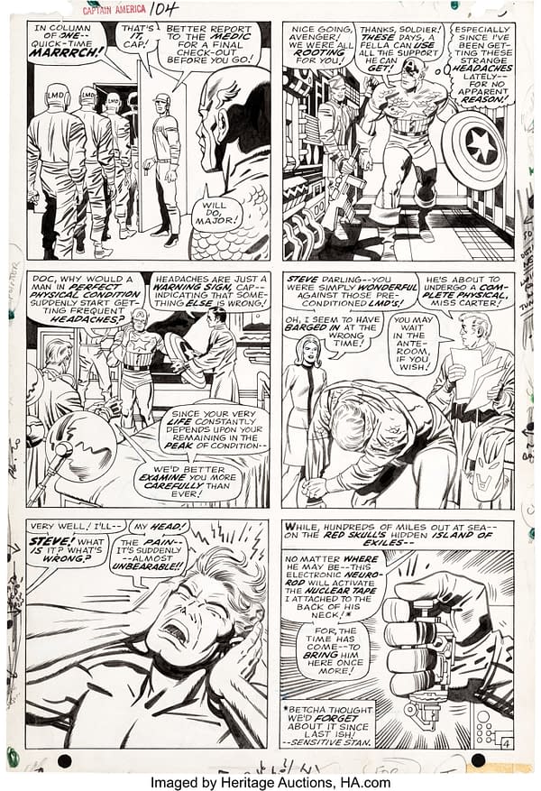 24 Amazing Pages Of Jack Kirby Original Artwork At Auction