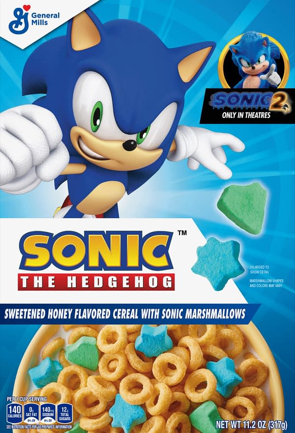 SEGA & General Mills Are Releasing Sonic The Hedgehog Cereal