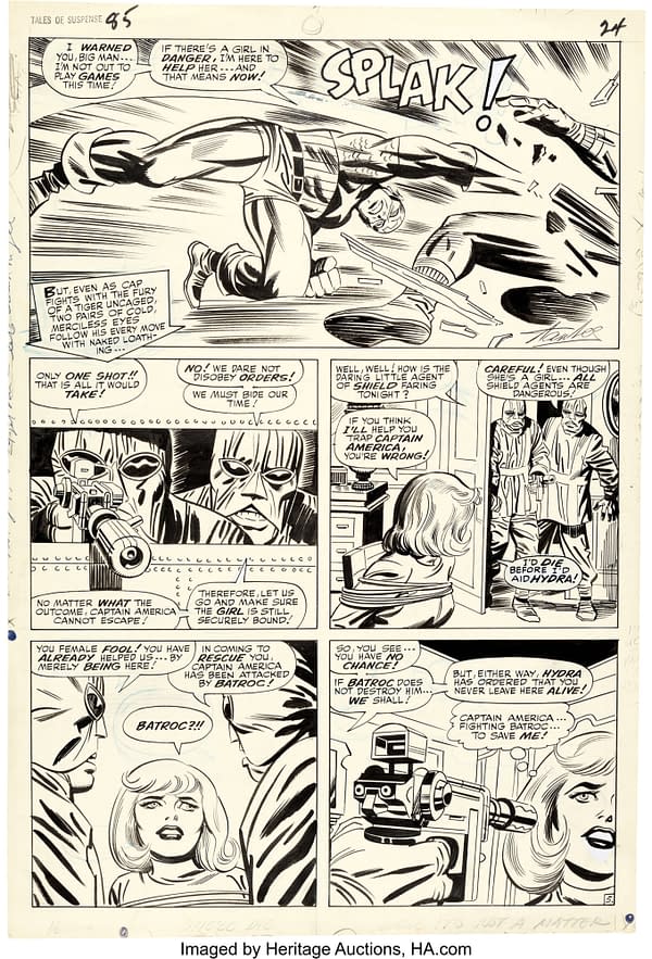 Jack Kirby Goes To Auction