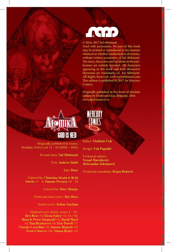 Atomika: God Is Red Omnibus On Kickstarter, Read Full 1st Issue Free