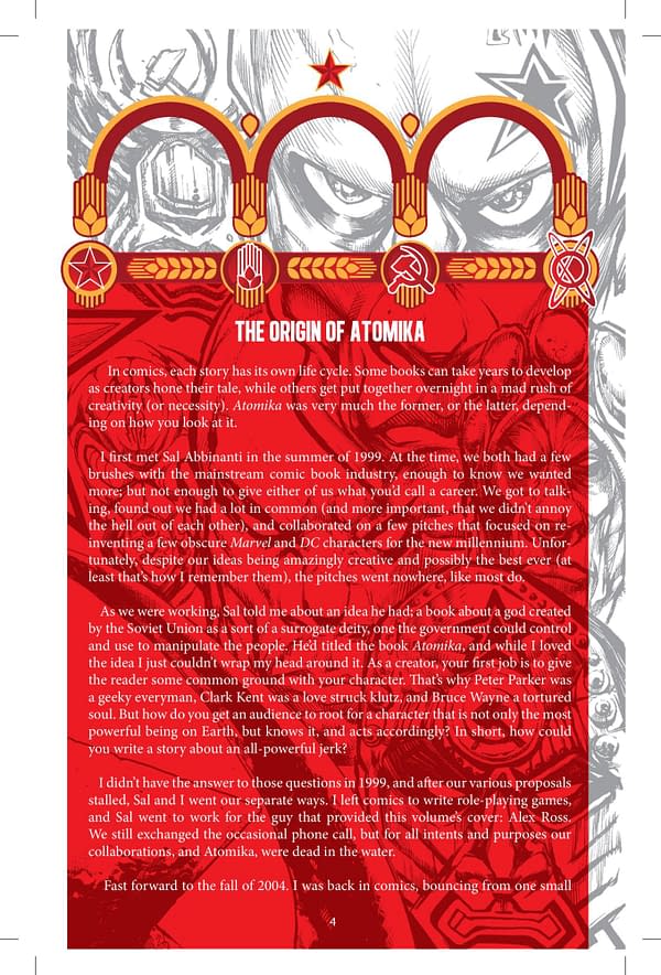 Atomika: God Is Red Omnibus On Kickstarter, Read Full 1st Issue Free
