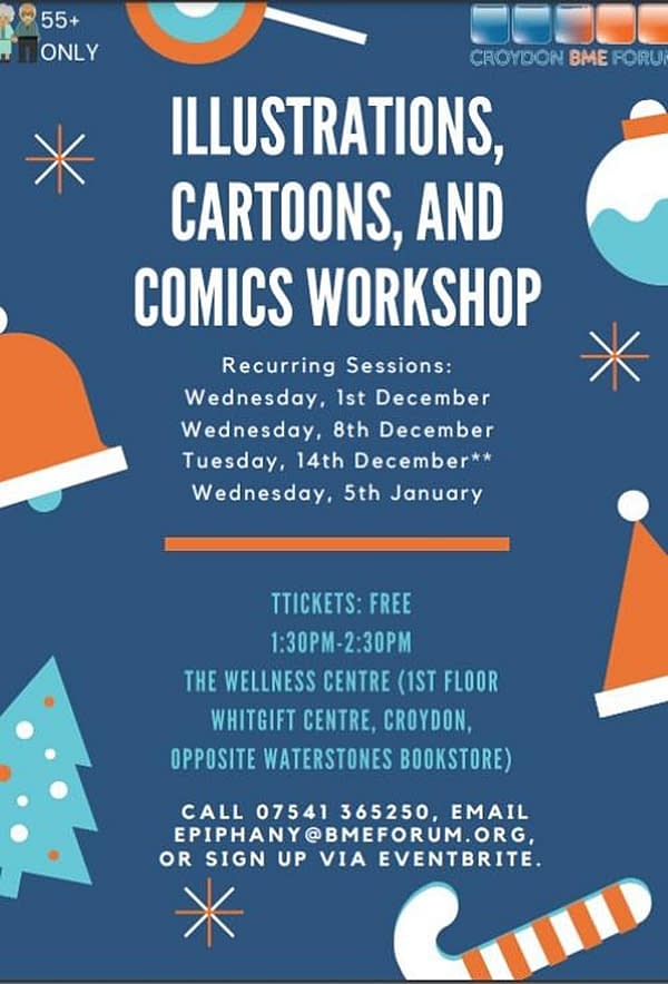 Things To Do in London In December If You Like Comics