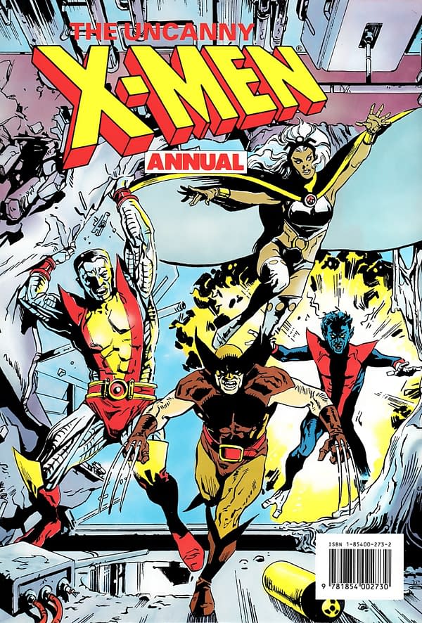 The Uncanny X-Men (UK) Annual 1992 Back