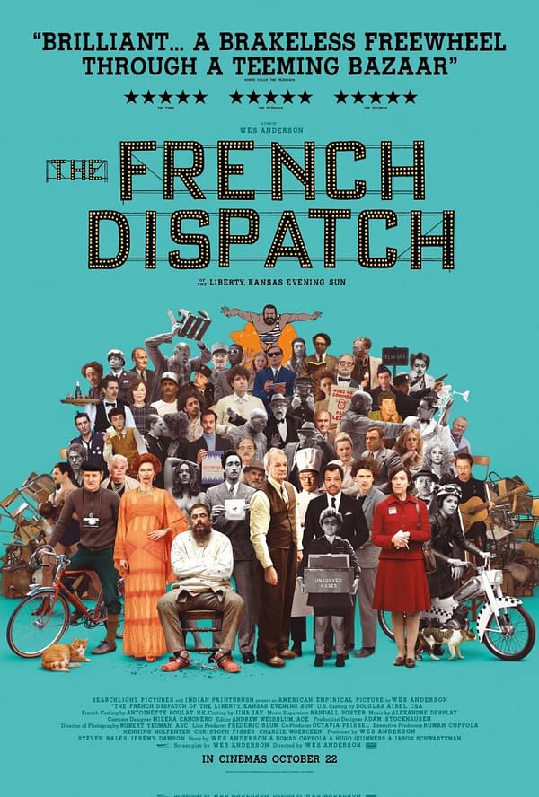 The French Dispatch Review: Not Cohesive But Still Pleasant to Watch