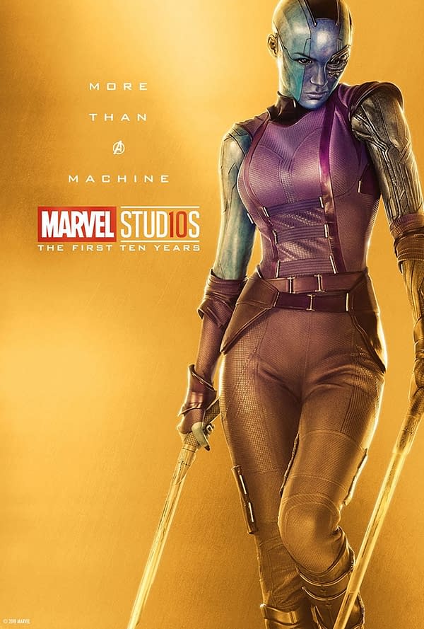 Marvel Studios More Than A Hero Poster Series Nebula