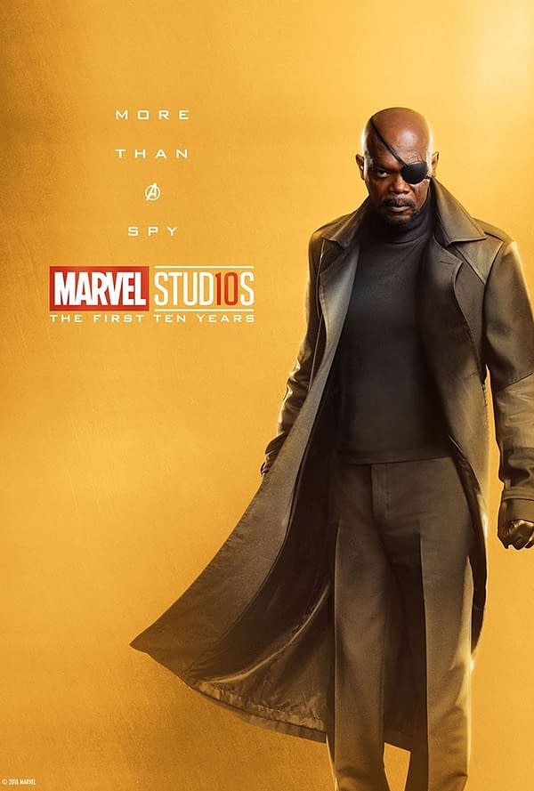Marvel Studios More Than A Hero Poster Series Nick Fury