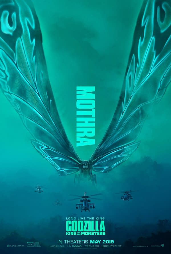 Meet The Titans Of Godzilla King Of The Monsters In Poster Form