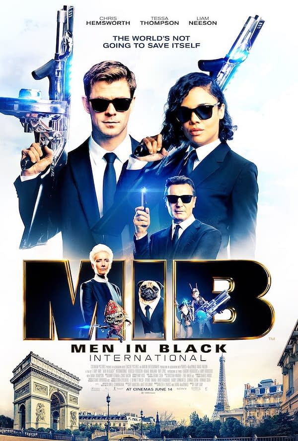 Men In Black: International Gets a Trailer and a Poster - 'Just Point it at the Bad Guys and Pull the Trigger'