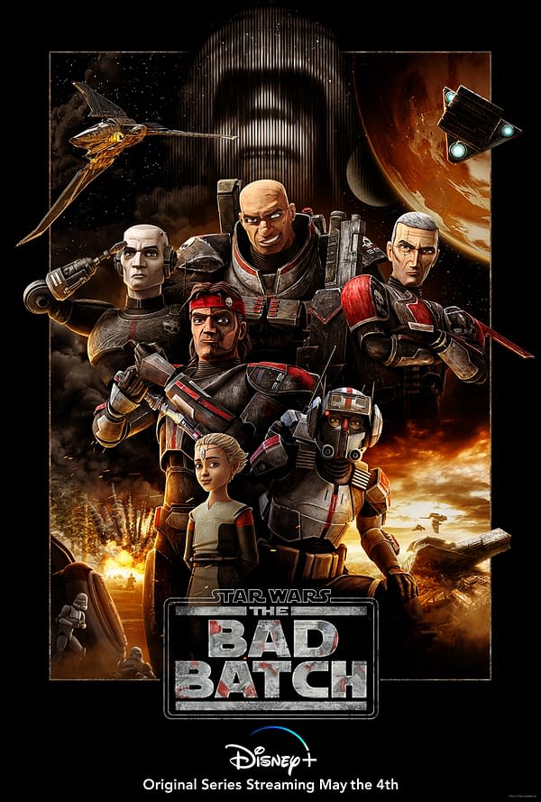 Star Wars: The Bad Batch: Meet Hunter, Crosshair, Wrecker, Tech & Echo