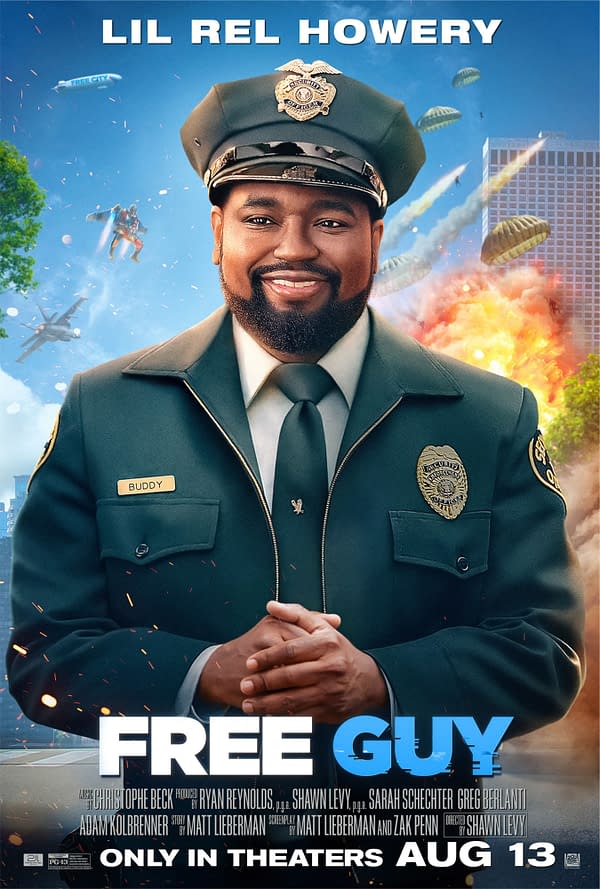 Free Guy: 6 New Character Posters Shows Off The Impressive Cast