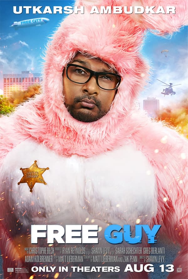 6 New Character Posters for Free Guy