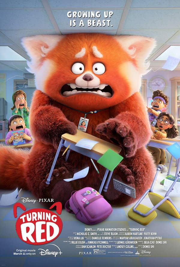 New Poster and Images From Pixar's Turning Red