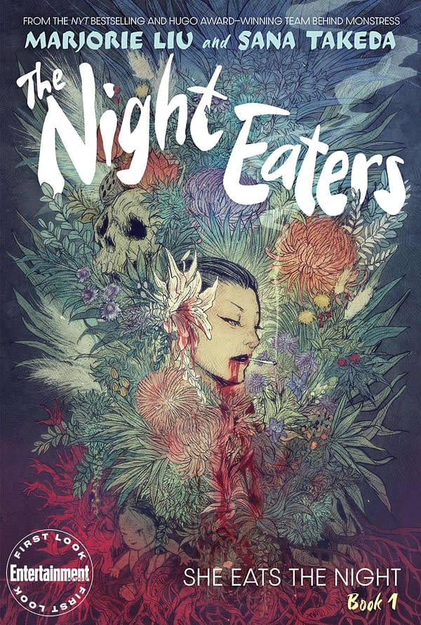 Marjorie Liu & Sana Takeda's 100,000 Print Run For Night Eaters OGN