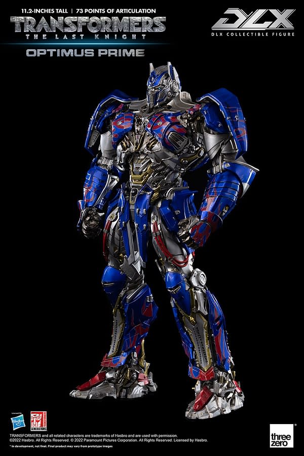 Threezero Reveals Transformers : The Last Knight DLX Optimus Prime